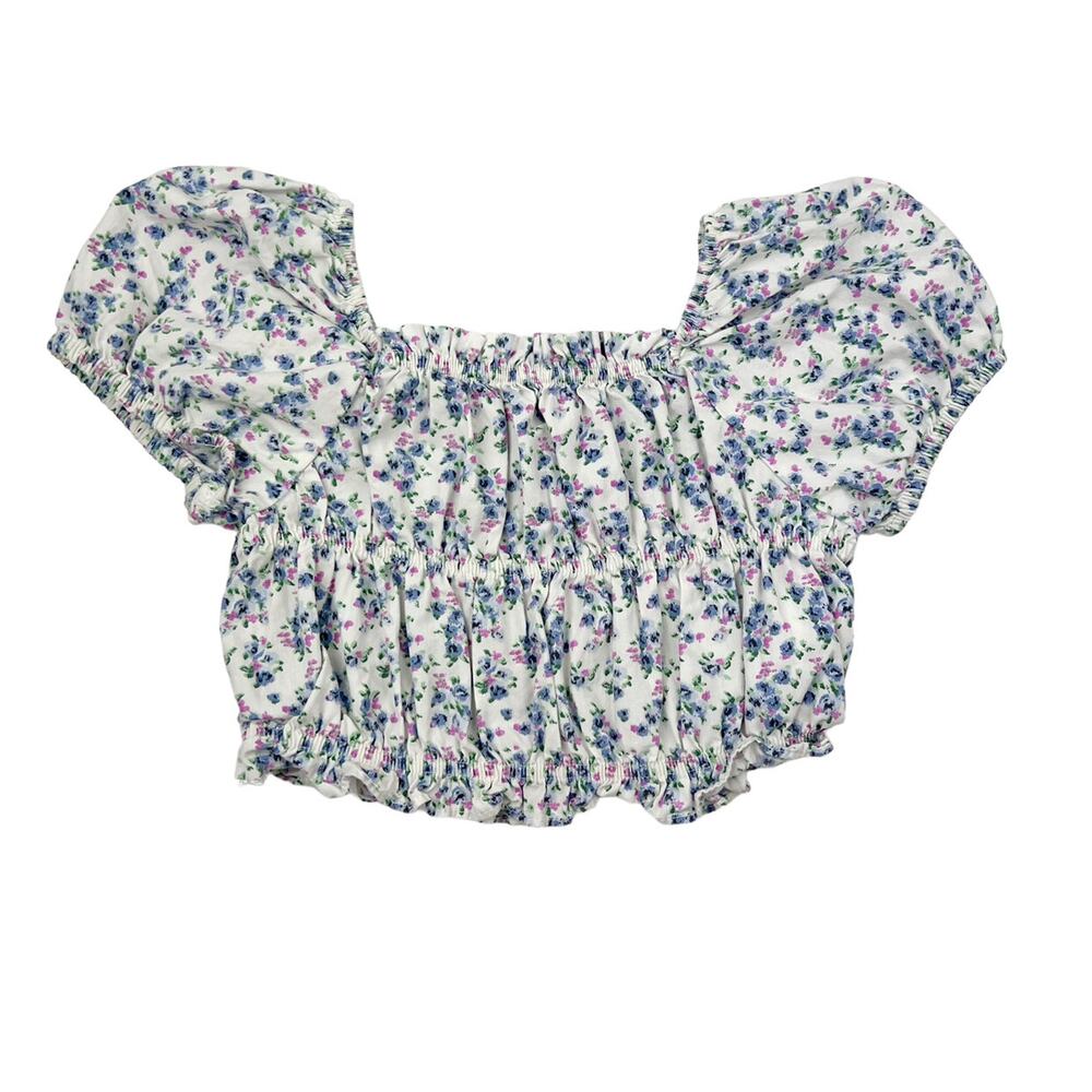 Zara Floral Crop Top
